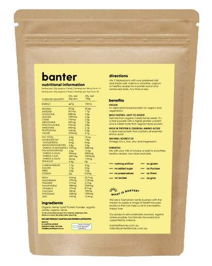 HEMP PROTEIN - VANILLA
